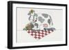 Country Cow-Debbie McMaster-Framed Giclee Print