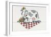 Country Cow-Debbie McMaster-Framed Giclee Print