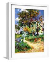 "Country Crossroads,"September 1, 1938-G. Kay-Framed Giclee Print