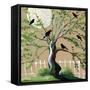 Country Crows-sylvia pimental-Framed Stretched Canvas