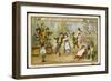 Country Dance in a German Village-null-Framed Art Print