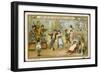 Country Dance in a German Village-null-Framed Art Print