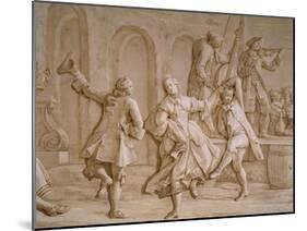 Country Dance-Francesco Simonini-Mounted Giclee Print