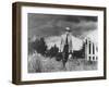 Country Doctor Ernest Ceriani Making House Call on Foot in Small Town-W^ Eugene Smith-Framed Premium Photographic Print