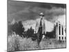 Country Doctor Ernest Ceriani Making House Call on Foot in Small Town-W^ Eugene Smith-Mounted Premium Photographic Print