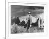 Country Doctor Ernest Ceriani Making House Call on Foot in Small Town-W^ Eugene Smith-Framed Photographic Print