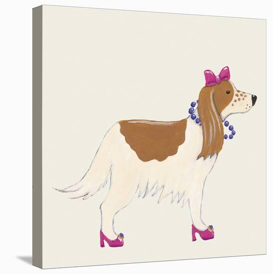 Country Dog I-Kate Mawdsley-Stretched Canvas