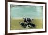 Country Drive Cows III-Naomi McCavitt-Framed Art Print