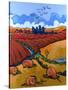 Country Drive-Don Tiller-Stretched Canvas