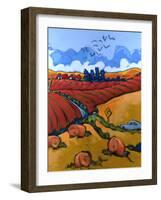 Country Drive-Don Tiller-Framed Giclee Print