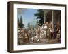 Country Election-George Caleb Bingham-Framed Giclee Print