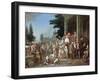 Country Election-George Caleb Bingham-Framed Giclee Print