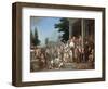 Country Election-George Caleb Bingham-Framed Giclee Print