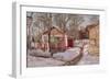 Country Estate in Winter, 1904-Stanislav Yulianovich Zhukovsky-Framed Giclee Print