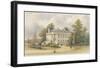 Country Estate-19th Century English School-Framed Premium Giclee Print