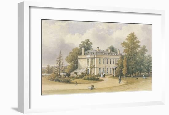 Country Estate-19th Century English School-Framed Premium Giclee Print