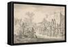 Country Fair, 1653-Jan Van Goyen-Framed Stretched Canvas