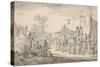 Country Fair, 1653-Jan Van Goyen-Stretched Canvas