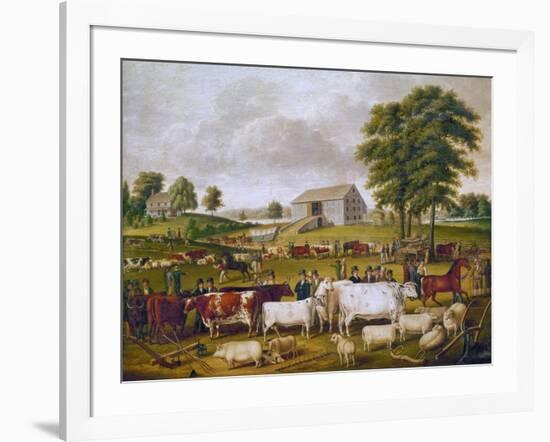 Country Fair, 1824-John Archibald Woodside-Framed Giclee Print