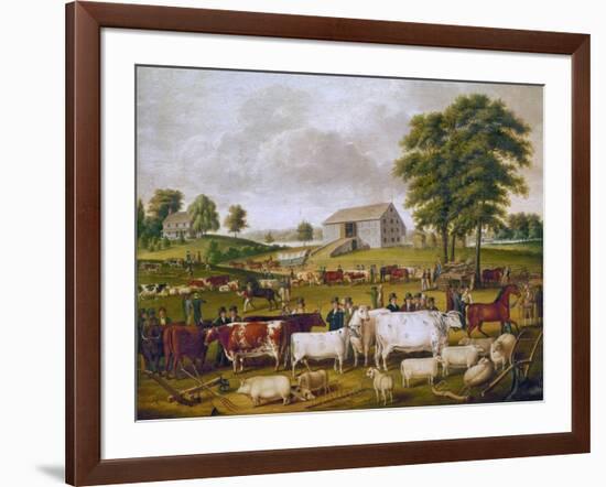 Country Fair, 1824-John Archibald Woodside-Framed Giclee Print