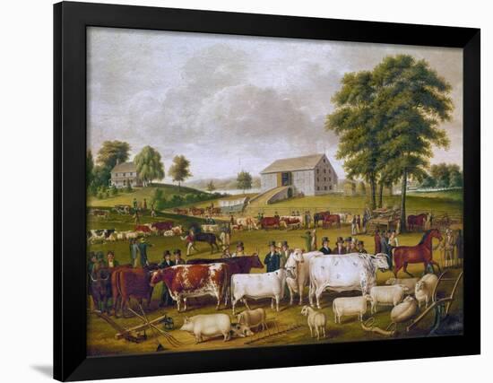 Country Fair, 1824-John Archibald Woodside-Framed Giclee Print