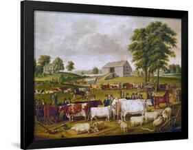 Country Fair, 1824-John Archibald Woodside-Framed Giclee Print