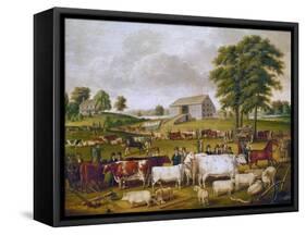 Country Fair, 1824-John Archibald Woodside-Framed Stretched Canvas