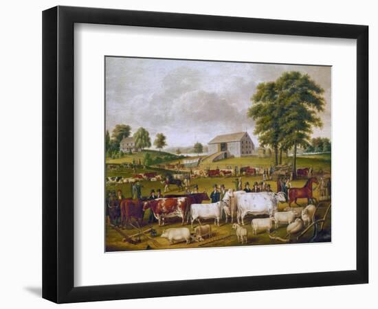 Country Fair, 1824-John Archibald Woodside-Framed Giclee Print