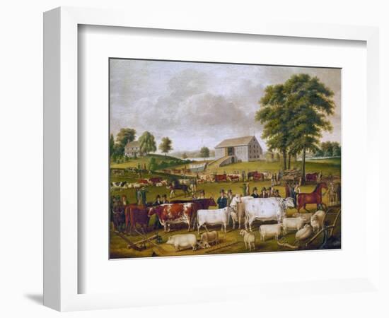 Country Fair, 1824-John Archibald Woodside-Framed Giclee Print