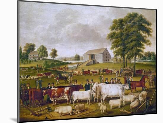 Country Fair, 1824-John Archibald Woodside-Mounted Giclee Print