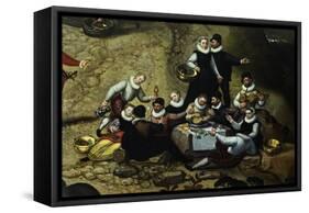 Country Fair-Lucas van Valkenborch-Framed Stretched Canvas