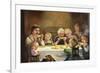 Country Family Dinner-Dianne Dengel-Framed Giclee Print