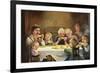 Country Family Dinner-Dianne Dengel-Framed Giclee Print