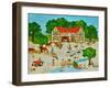 Country Farm-Christian Kaempf-Framed Giclee Print