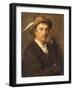 Country Farmer with Pipe-Franz Von Defregger-Framed Giclee Print