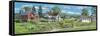 Country Farms-Bob Fair-Framed Stretched Canvas