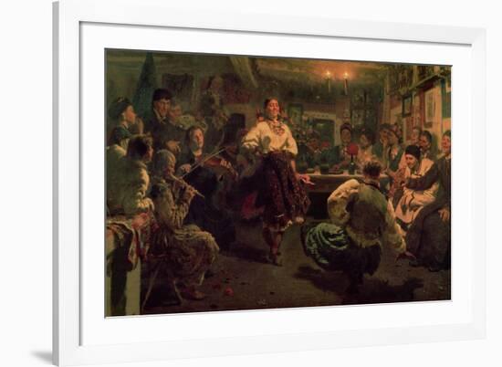 Country Festival, 1881-Ilya Efimovich Repin-Framed Giclee Print