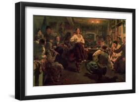 Country Festival, 1881-Ilya Efimovich Repin-Framed Giclee Print