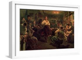 Country Festival, 1881-Ilya Efimovich Repin-Framed Giclee Print