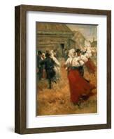 Country Festival, 1890s-Anders Leonard Zorn-Framed Giclee Print