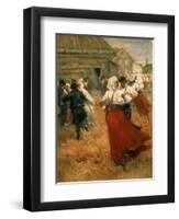 Country Festival, 1890s-Anders Leonard Zorn-Framed Giclee Print