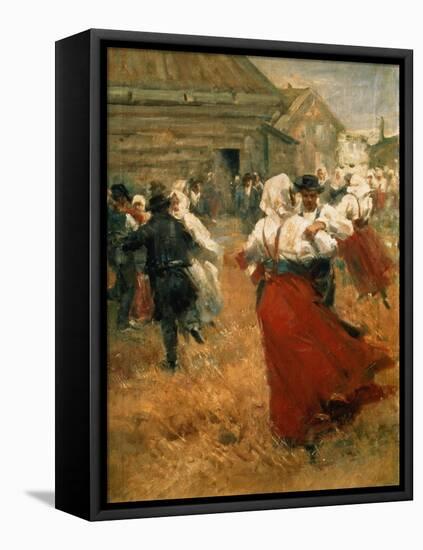 Country Festival, 1890s-Anders Leonard Zorn-Framed Stretched Canvas