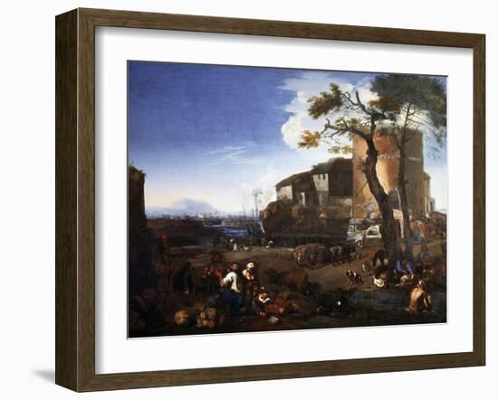 Country Festival-Michelangelo Cerquozzi-Framed Giclee Print