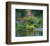 Country Flower Garden-null-Framed Premium Giclee Print