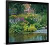 Country Flower Garden-null-Framed Premium Giclee Print