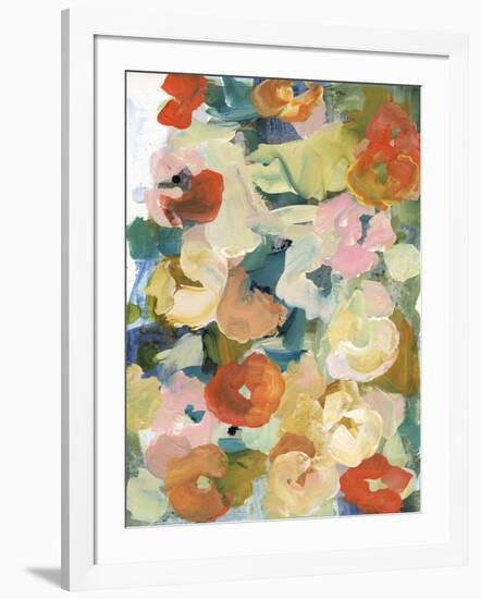 Country Flowers II-Jodi Fuchs-Framed Art Print