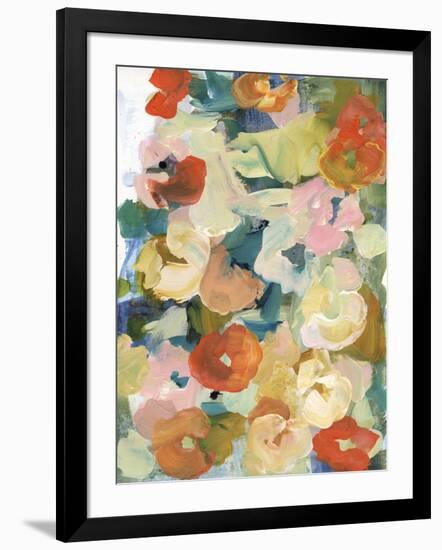 Country Flowers II-Jodi Fuchs-Framed Art Print