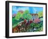 Country folk, 2018-Lisa Graa Jensen-Framed Giclee Print