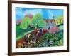 Country folk, 2018-Lisa Graa Jensen-Framed Giclee Print