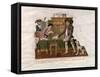 Country Folk and the Money Changer-Le Sueur Brothers-Framed Stretched Canvas